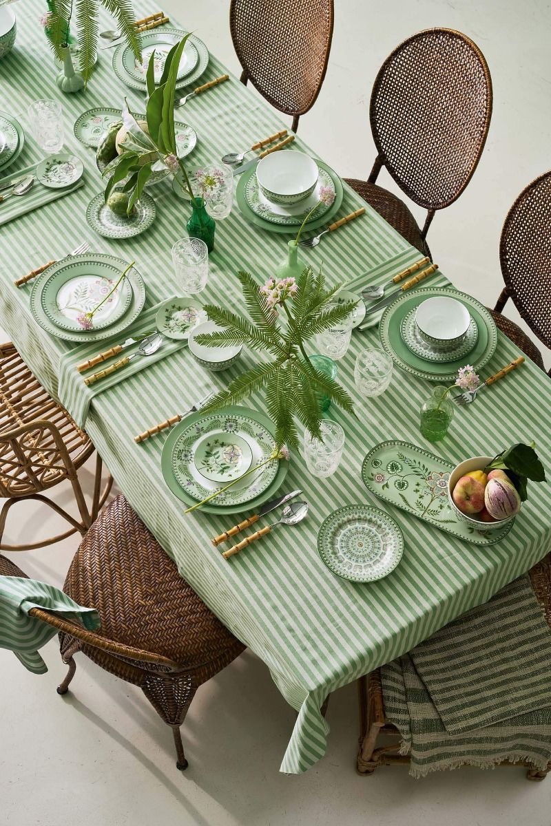Set/2 Verres à Long Drink Fleur Blanc