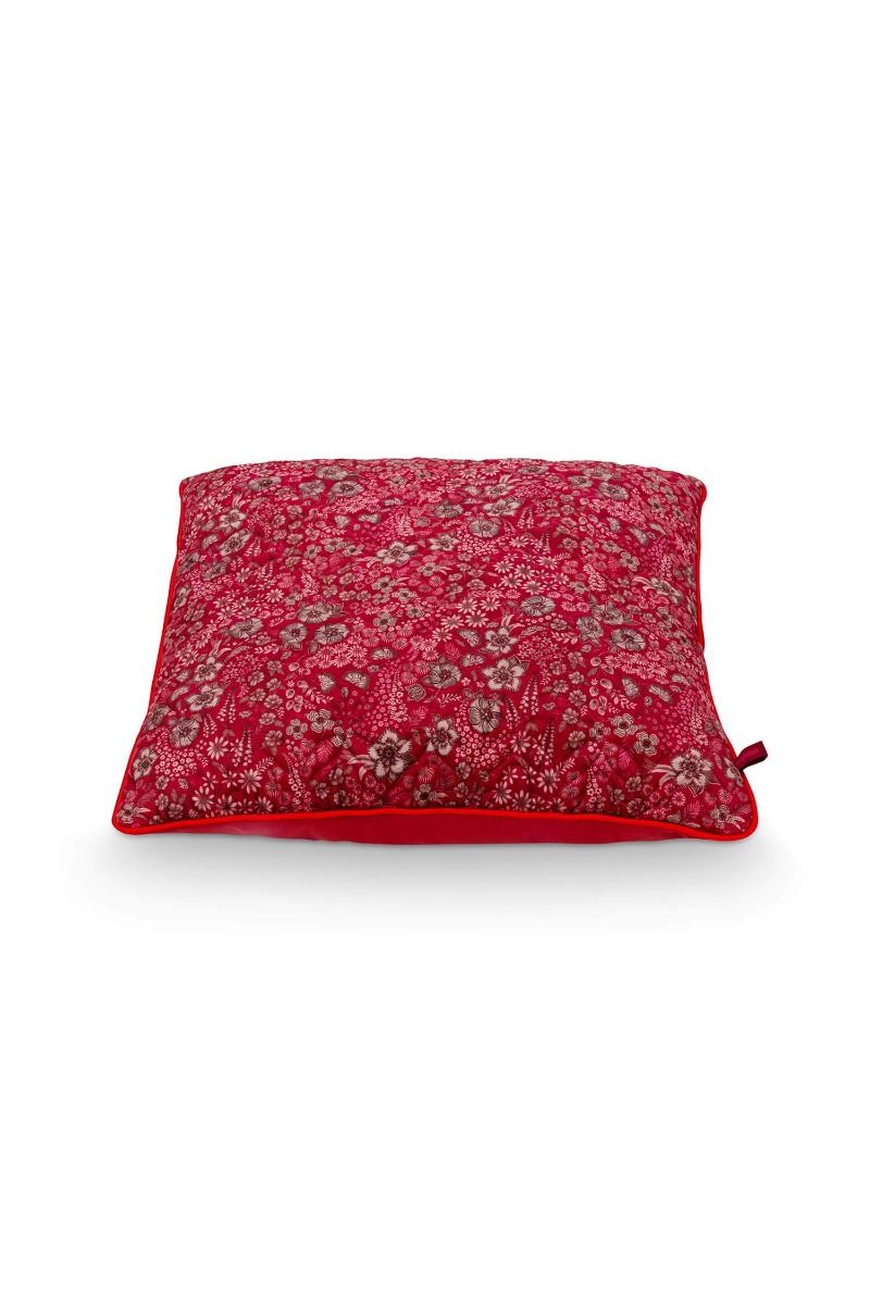 Cousin Décoratifs Quilted Daisy Dreams Rouge