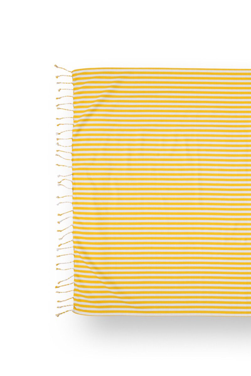 Hamam-Handtuch Sumo Stripe Gelb