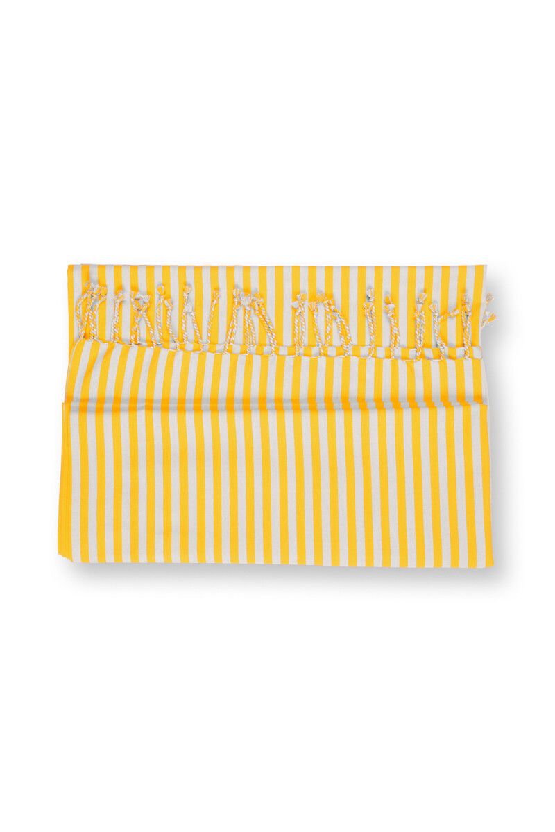 Hamam-Handtuch Sumo Stripe Gelb