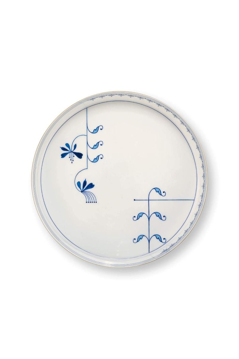 Schaal Metaal Pip & The Blue Bird Blauw