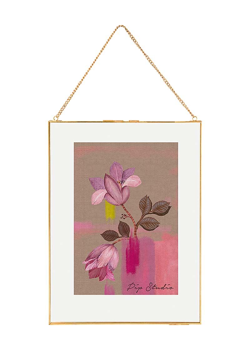 Photo Frame With Lock Gold L