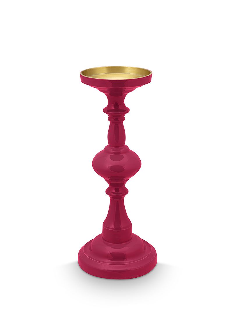 Candle Holder Pink 34 Cm