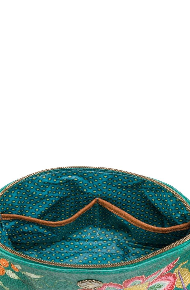 Cross Body Small Jambo Flower Green
