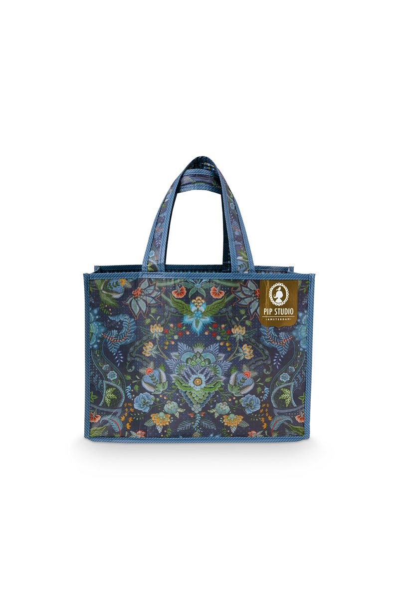 Tasche Kyoto Festival Dunkelblau 38x17x28cm