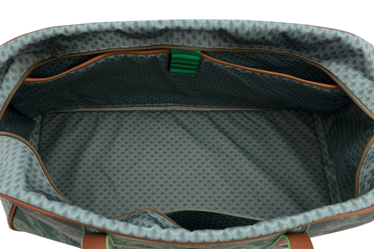 Travelbag Medium Kyoto Festival Green