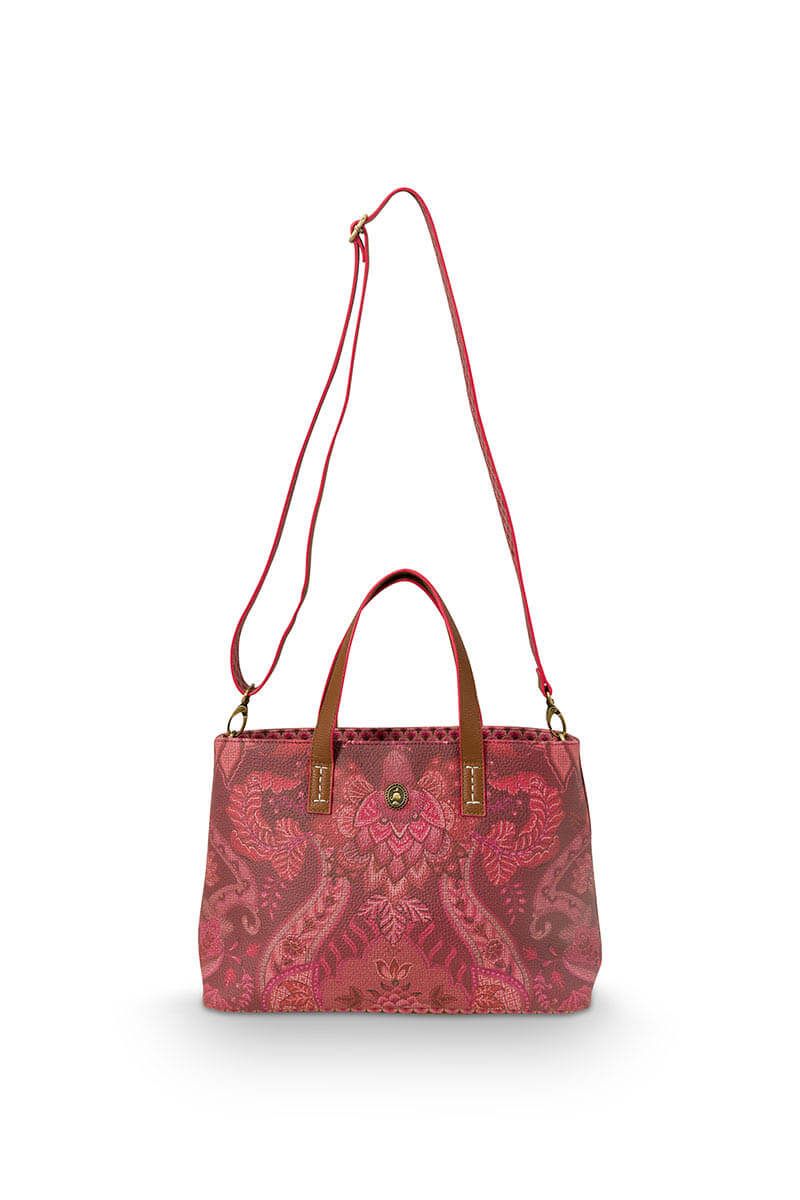 Tasche Klein Kyoto Festival Dunkelrosa