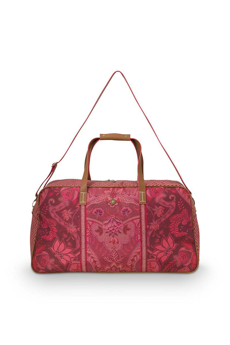 Weekend Bag Large Kyoto Festival Dark Pink