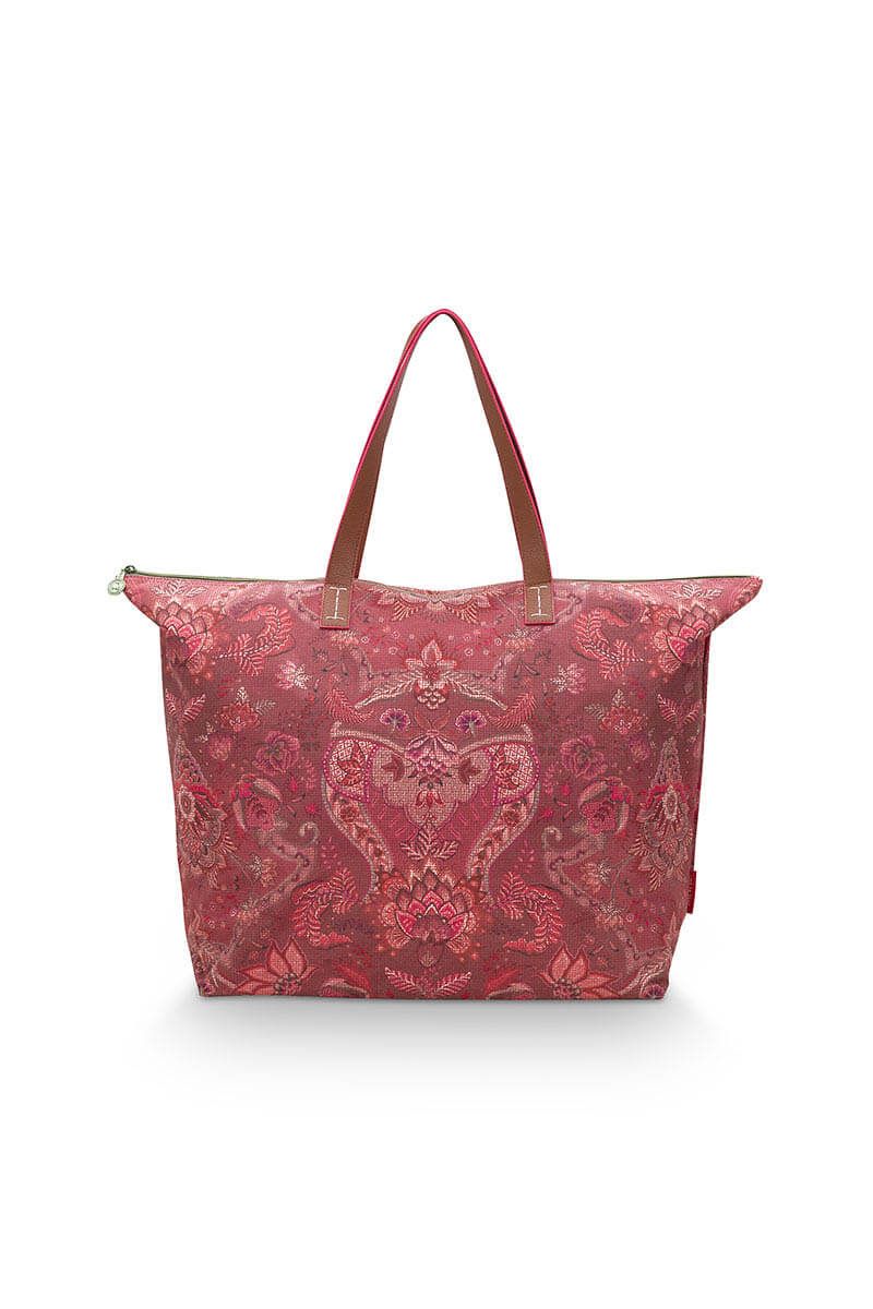 Tote Bag Kyoto Festival Dark Pink