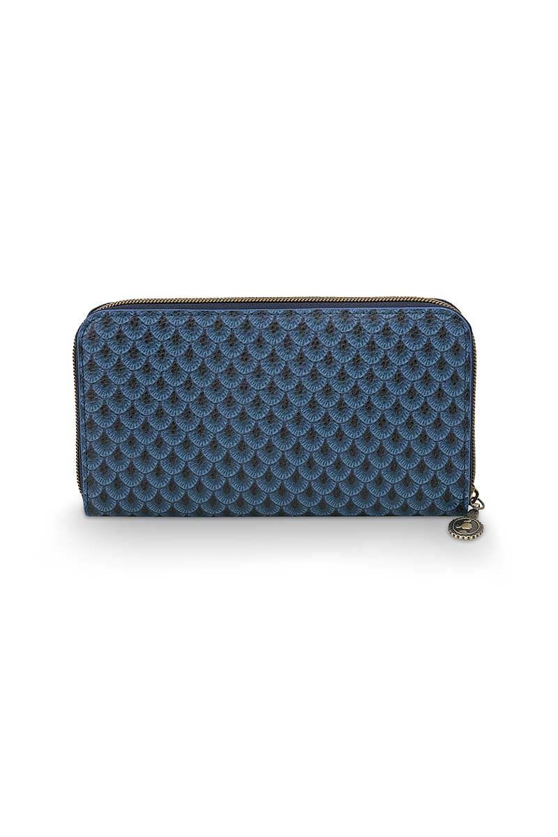 Portefeuille de poche Suki en coloris bleu