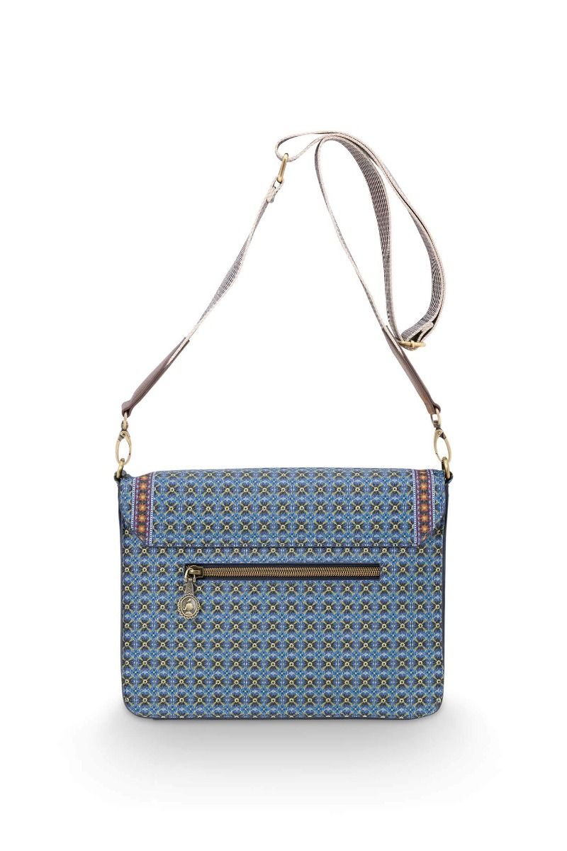 Sac Bandoulière Clover Bleu