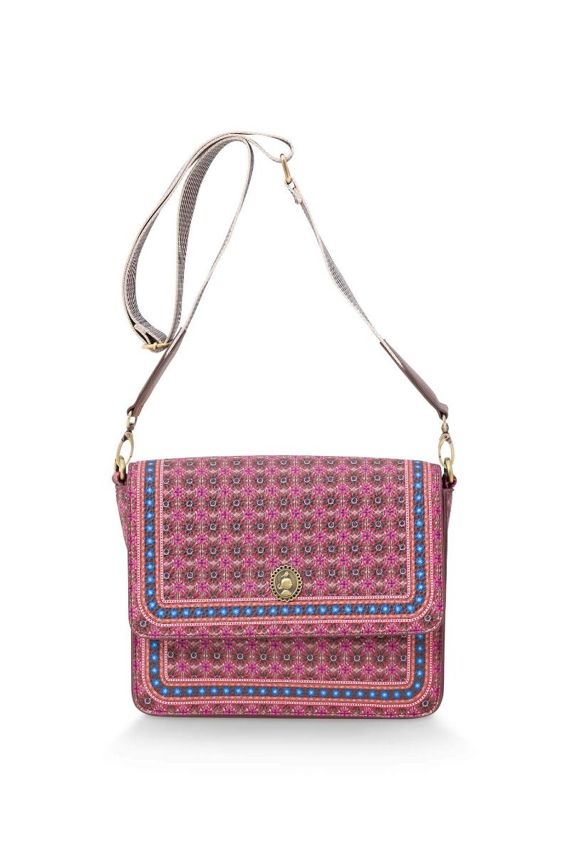 Cross Body Small Clover Pink