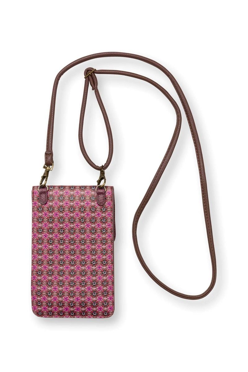 Phone Bag Small Clover Pink