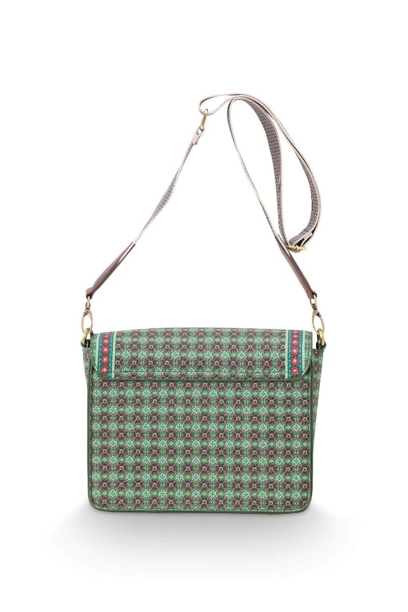 Sac Bandoulière de Taille Petit Clover Vert