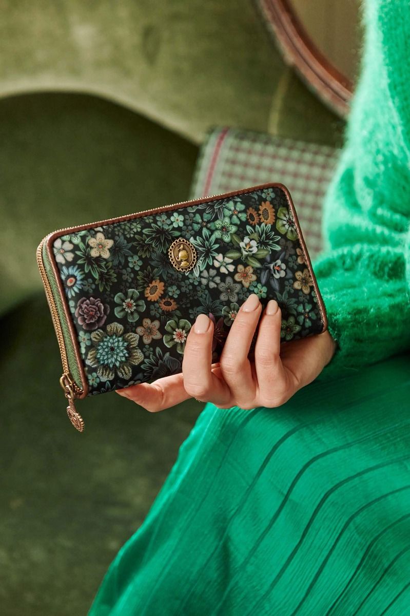 Wallet Tutti I Fiori Green