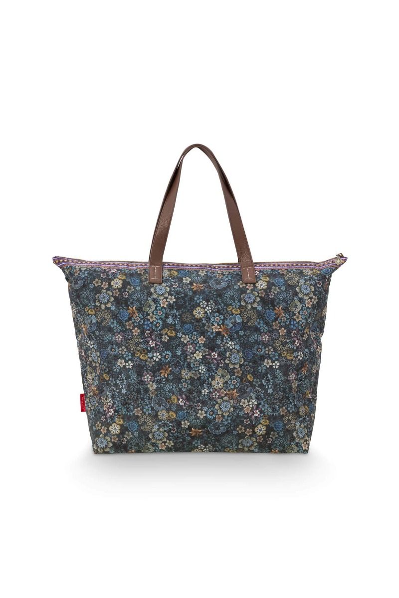 Tote Bag Tutti I Fiori Blauw