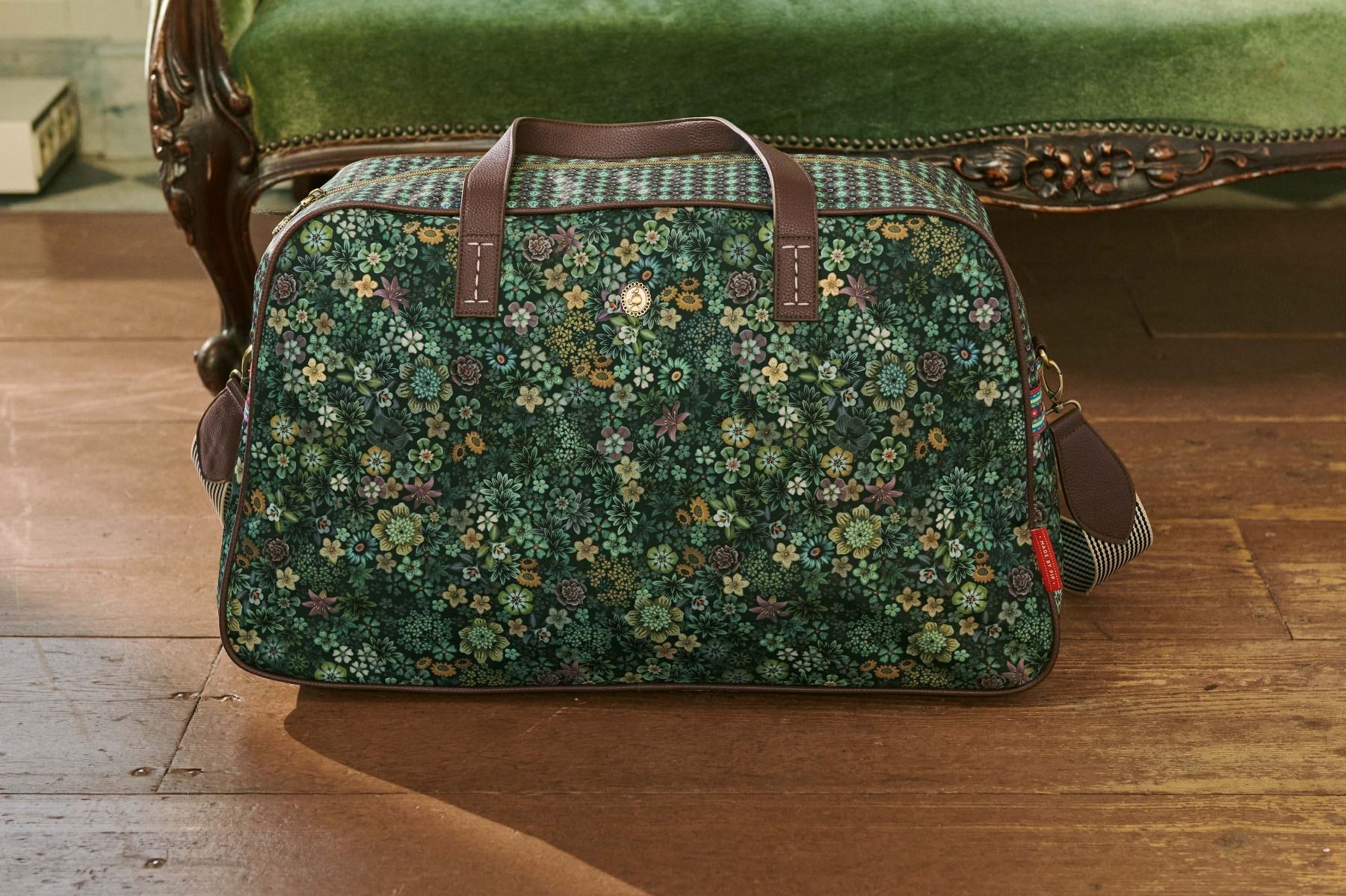 Weekend Bag Medium Tutti I Fiori Green