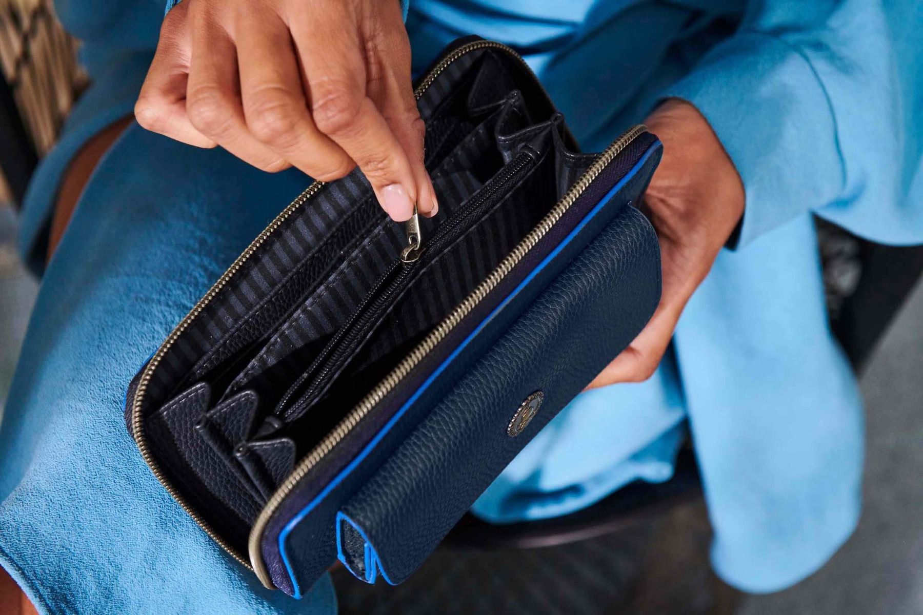 Wallet Pocket Uni Blue