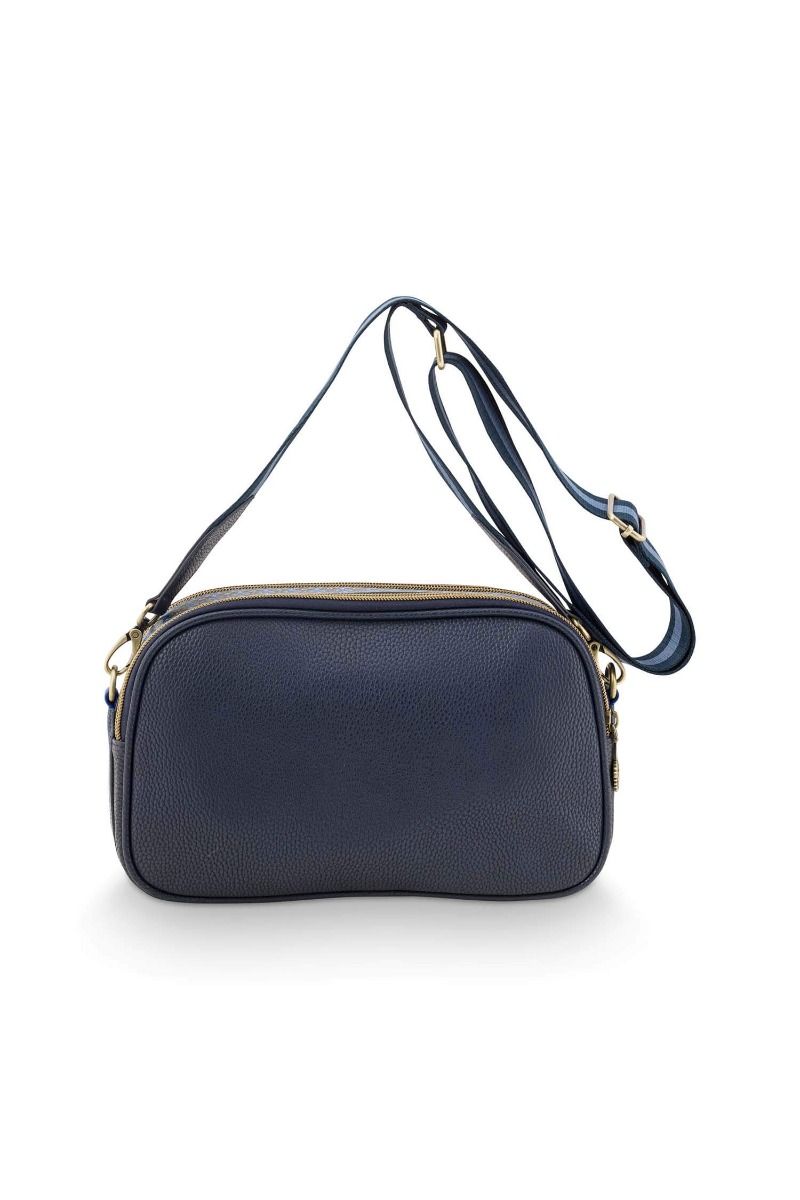 Frida Schultertasche Uni Blau