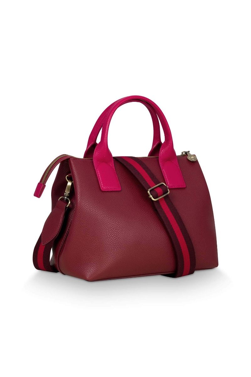 Fia Shoulder Bag Medium Red