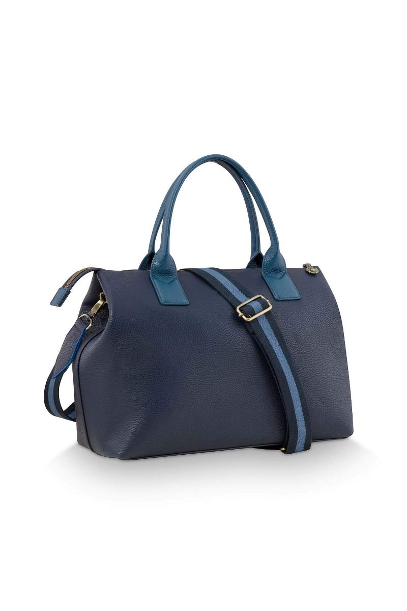 Fia Handtasche Gross Blau