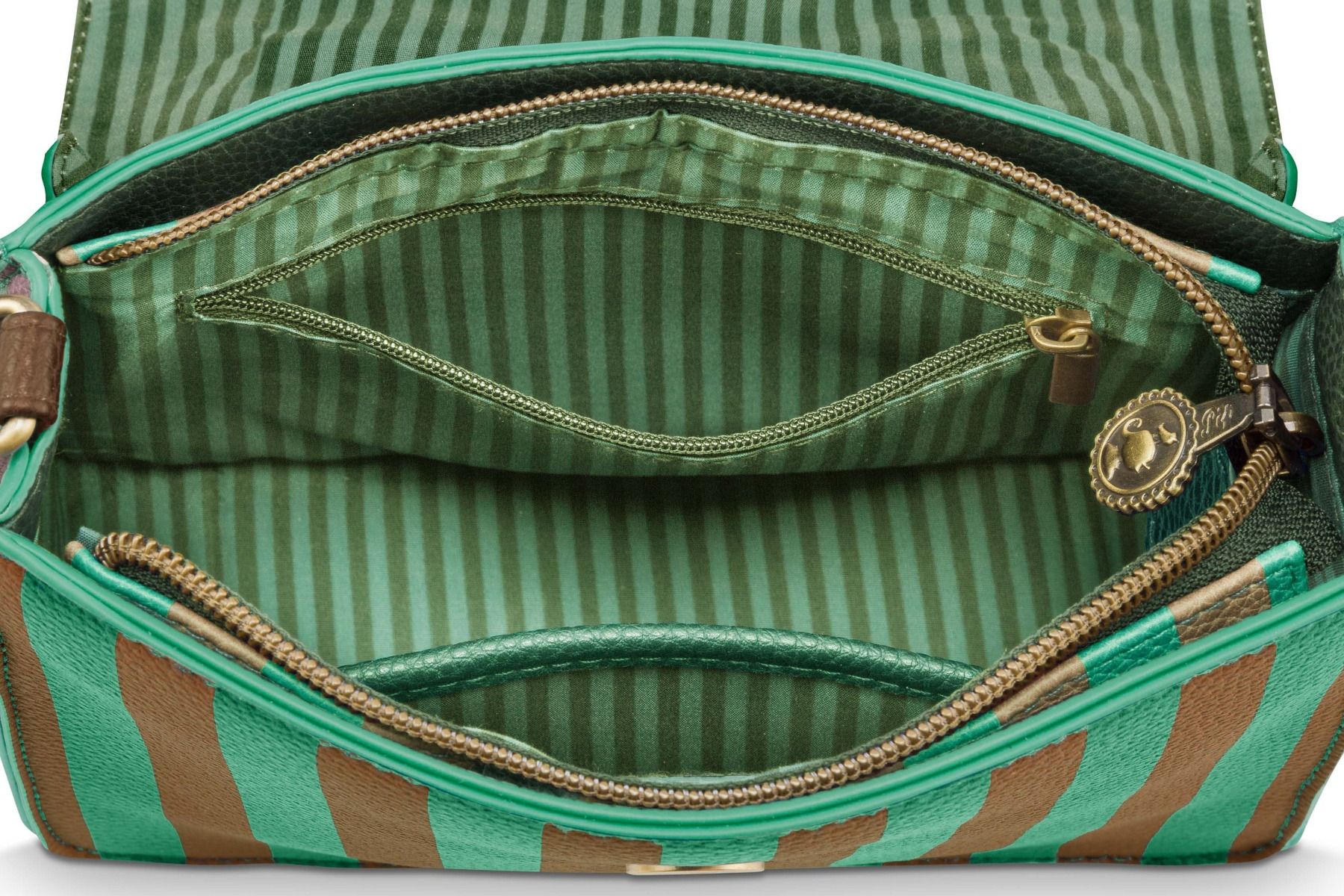 Frances Sac Bandoulièr Petit Ligne Vert