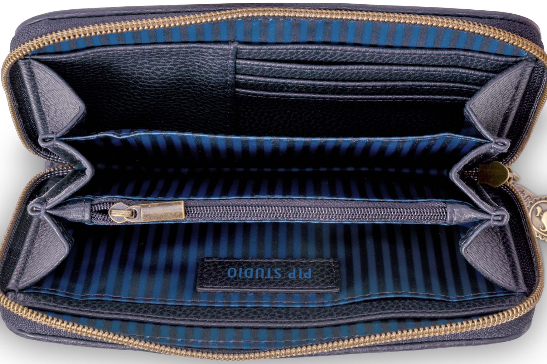 Portefeuille Willow Jabali Bleu