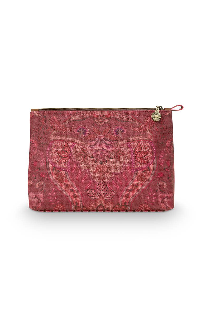 Kosmetiktasche Kyoto Festival Combi Dunkelrosa