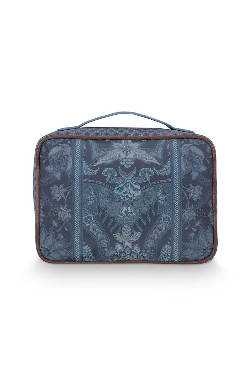 Beautycase Rechteckig Gross Kyoto Festival Blau