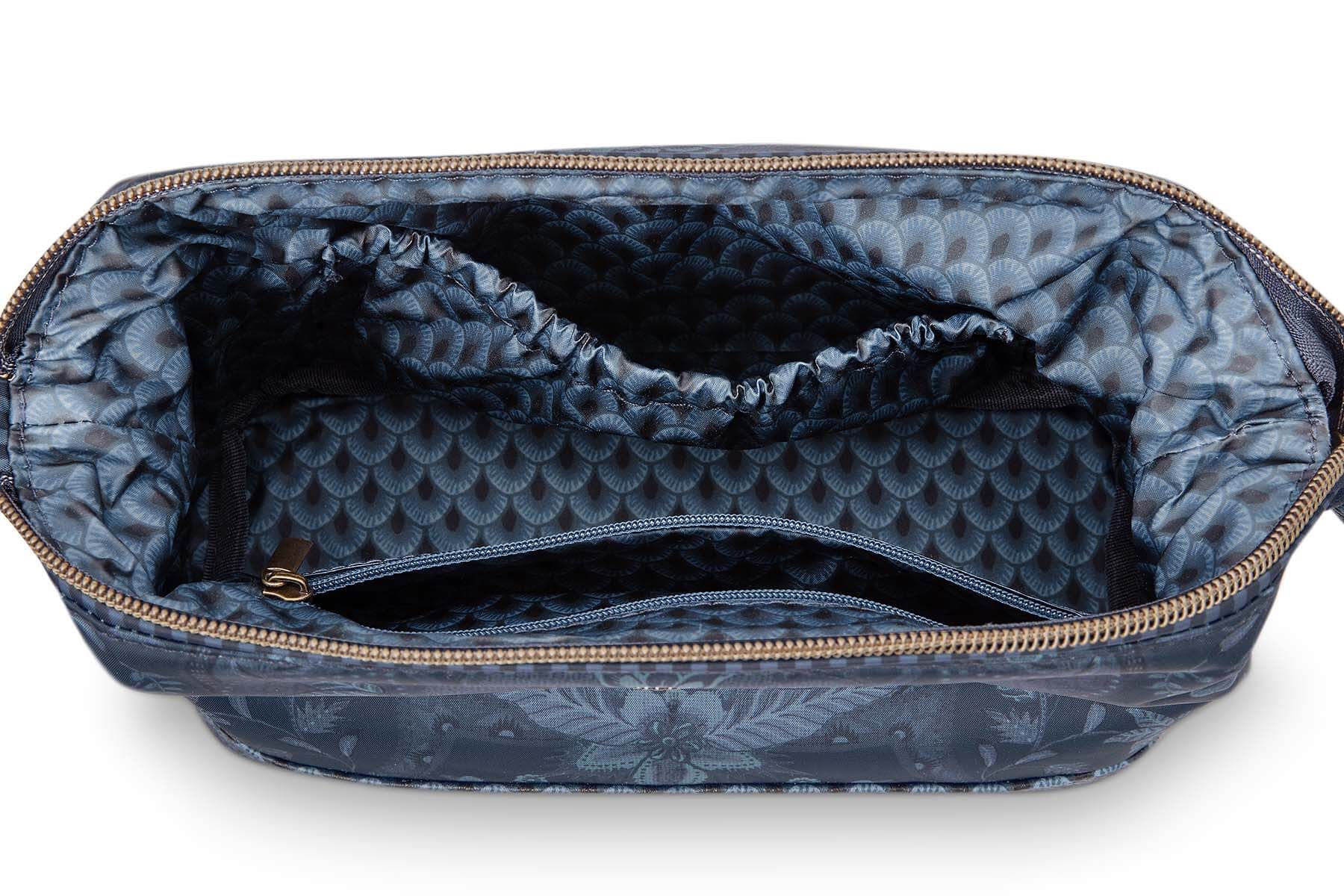 Kosmetiktasche Medium Kyoto Festival Blau
