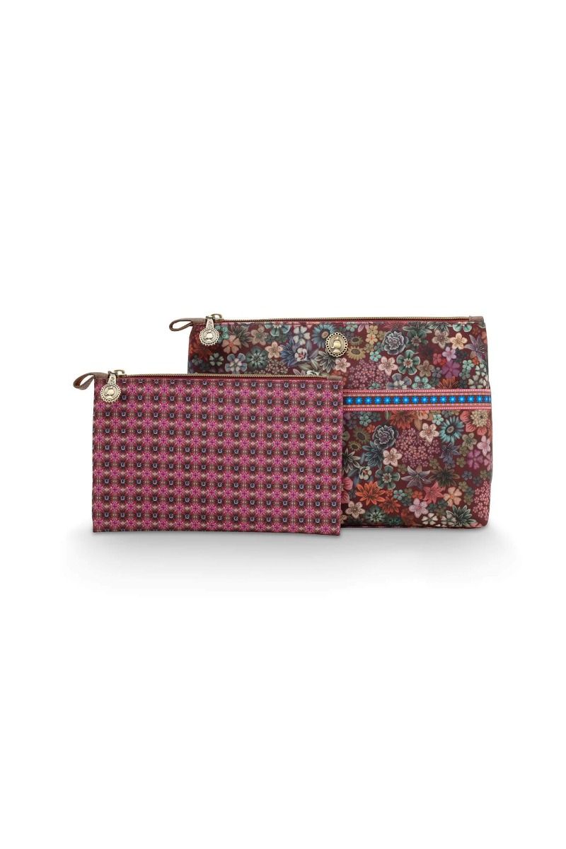 Cosmetic bag Combi Tutti I Fiori Pink