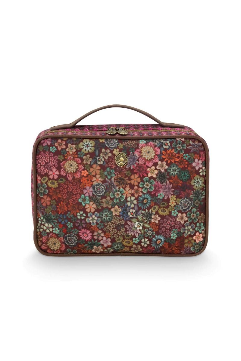 Beauty Case Square Large Tutti I Fiori Pink