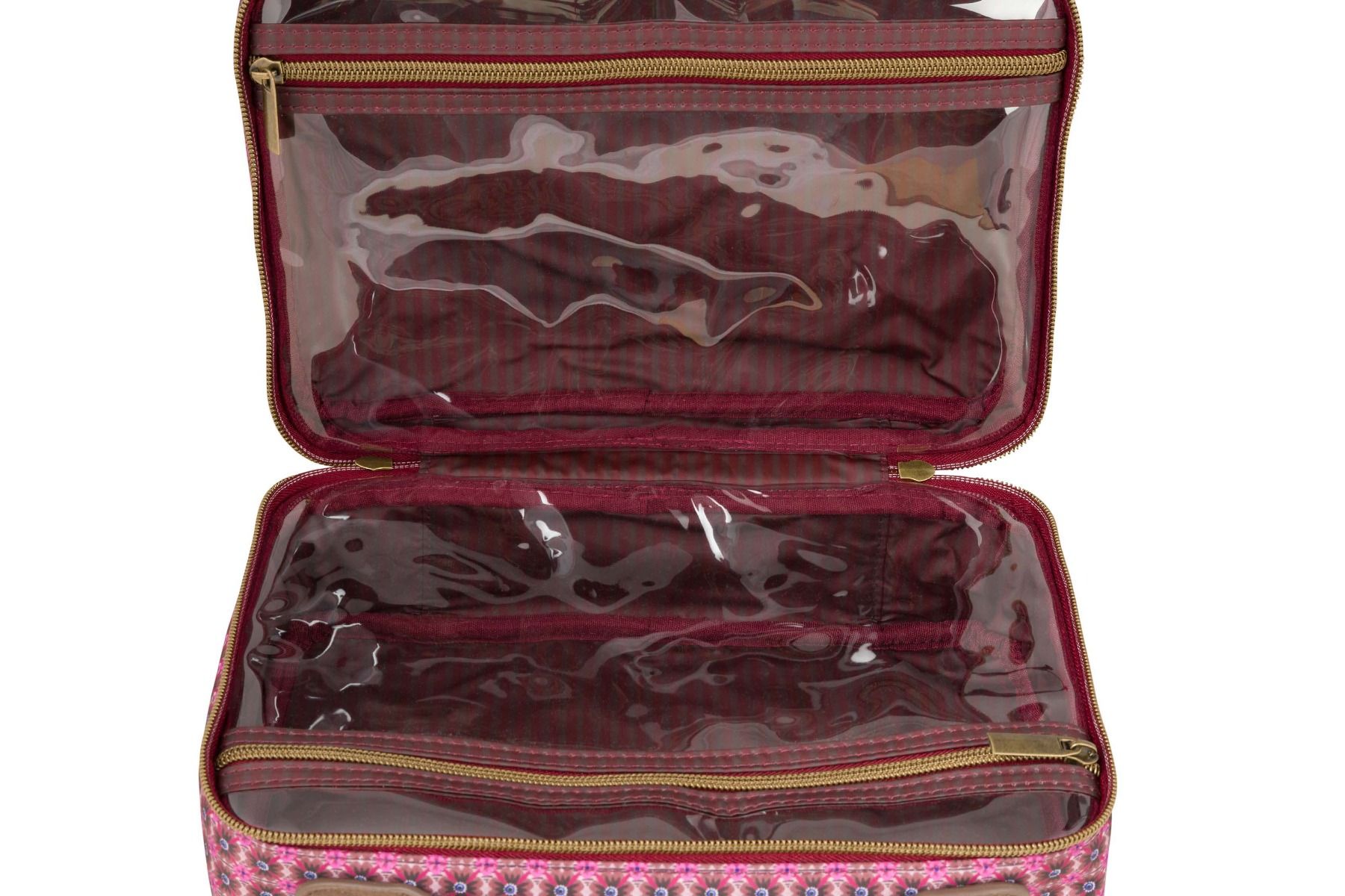 Trousse de Beauté Carrée de Grande Taille Tutti I Fiori Rose