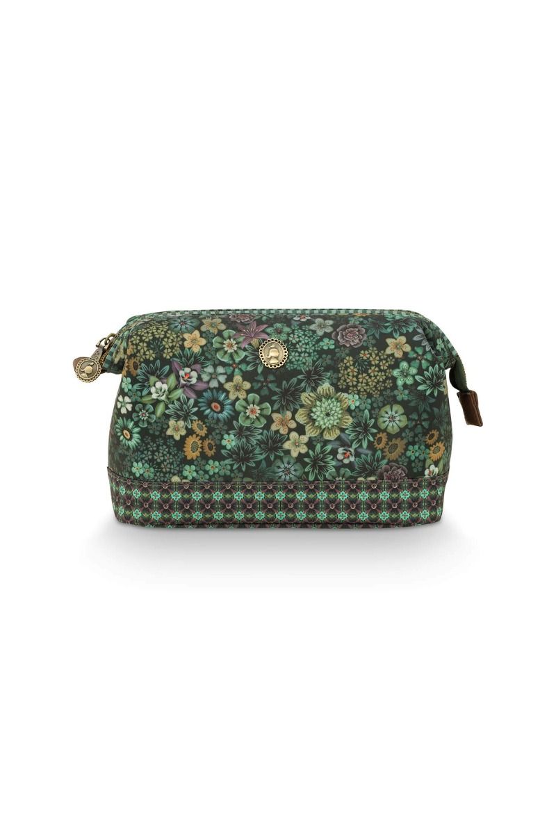 Cosmetic Bag Medium Tutti I Fiori Green