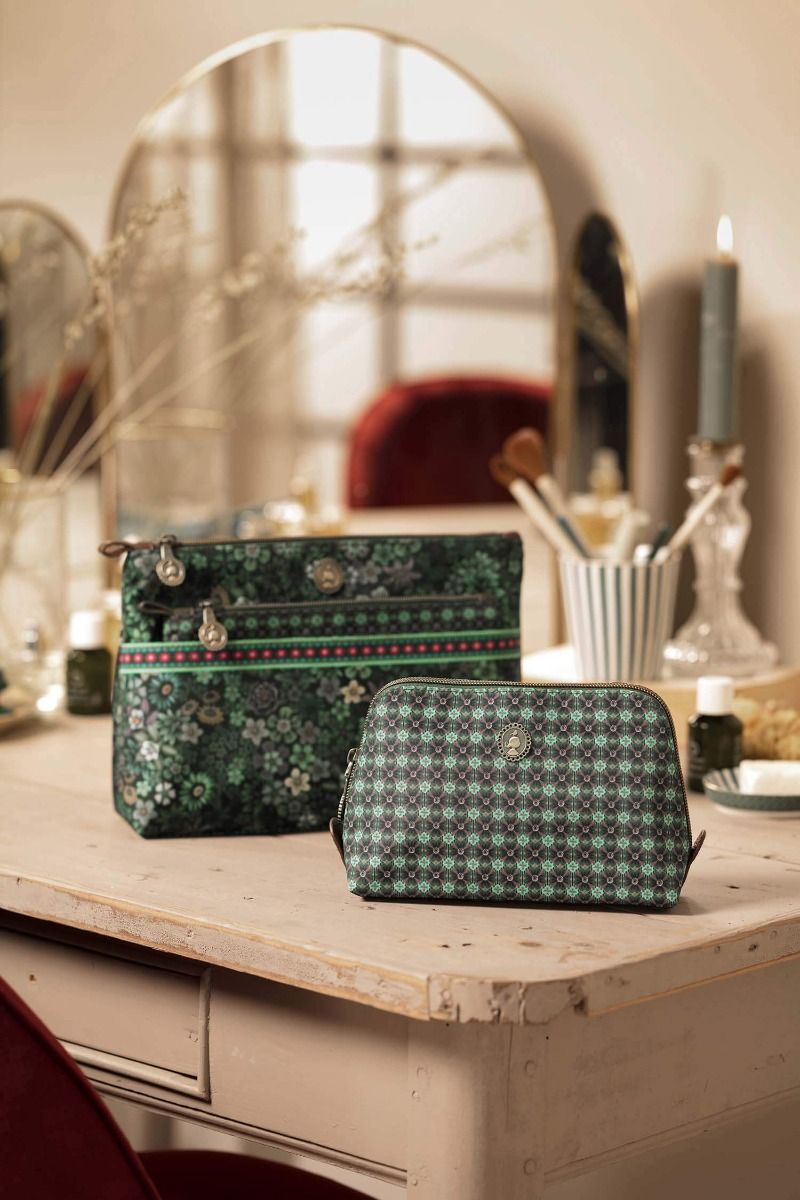 Necessaire Klein Clover Grün