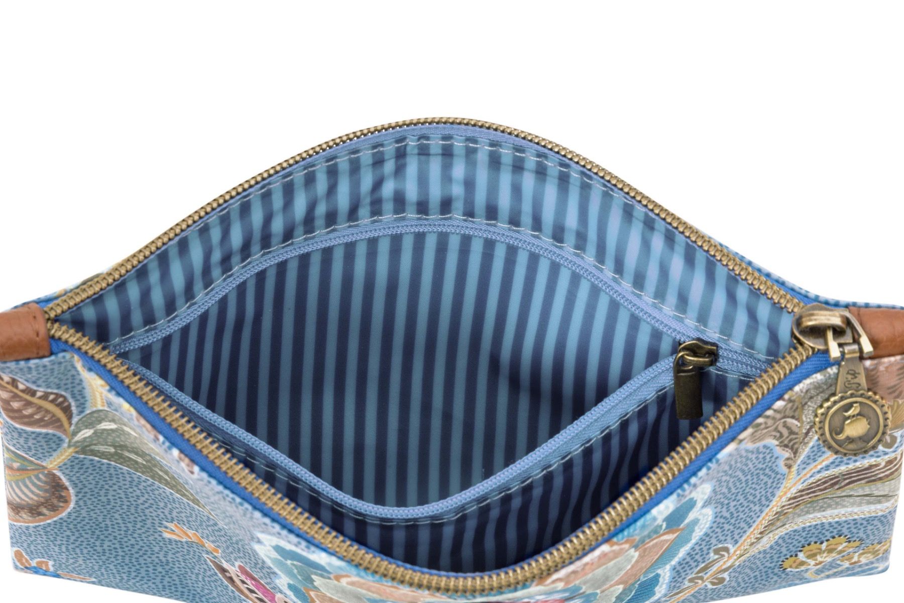 Charly Flaches Necessaire Mittel Matata Blau