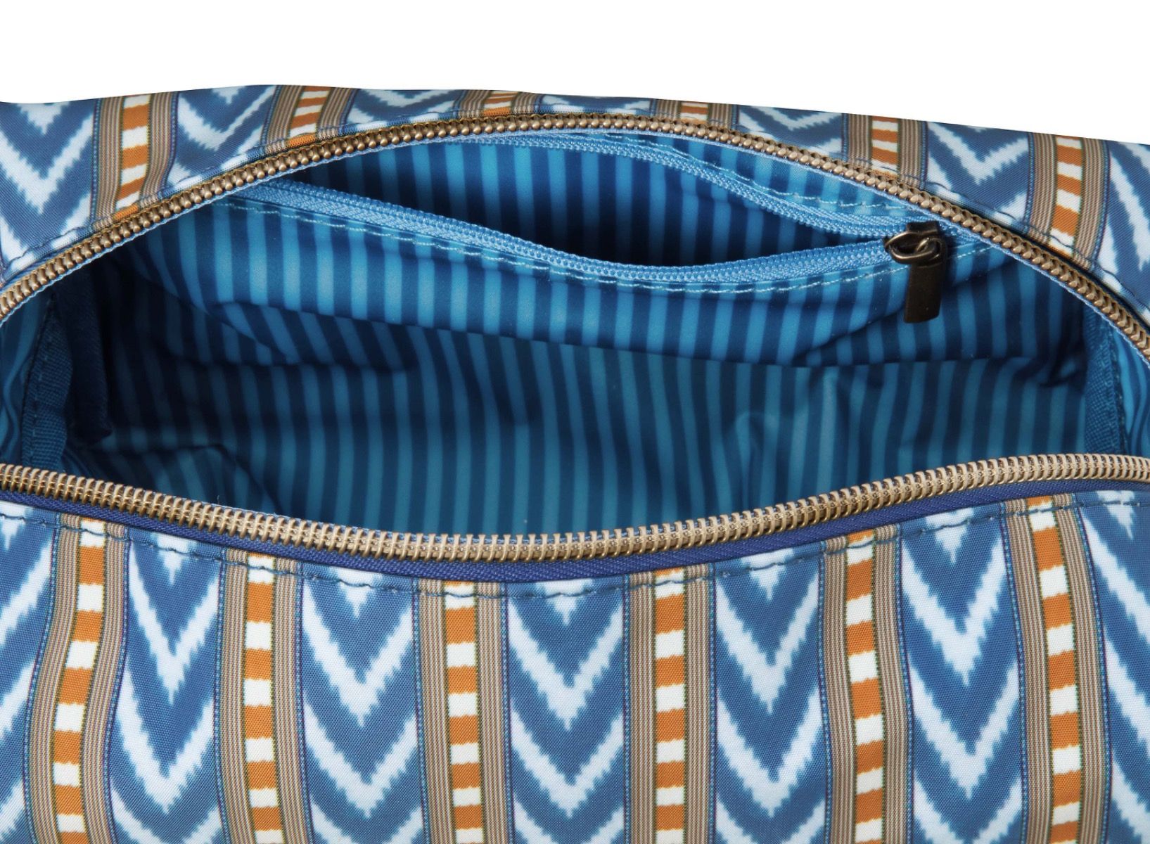 Coco Necessaire Mittel Samba Streifen Blau