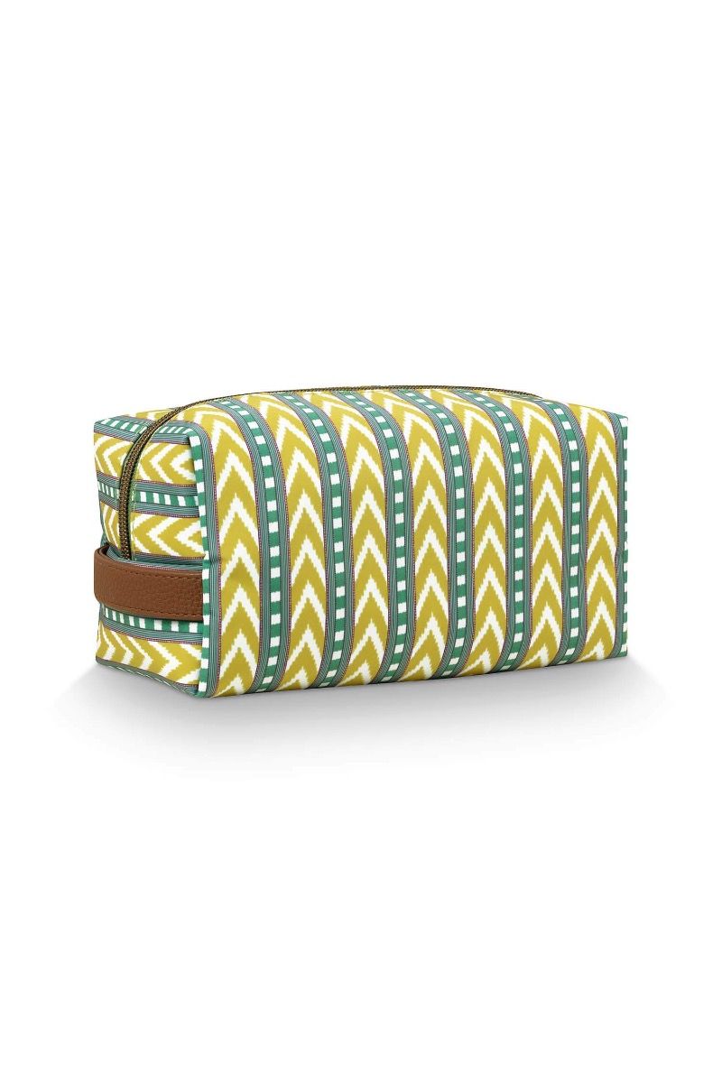 Coco Trousse à Cosmétiques Moyen Samba Ligne Vert