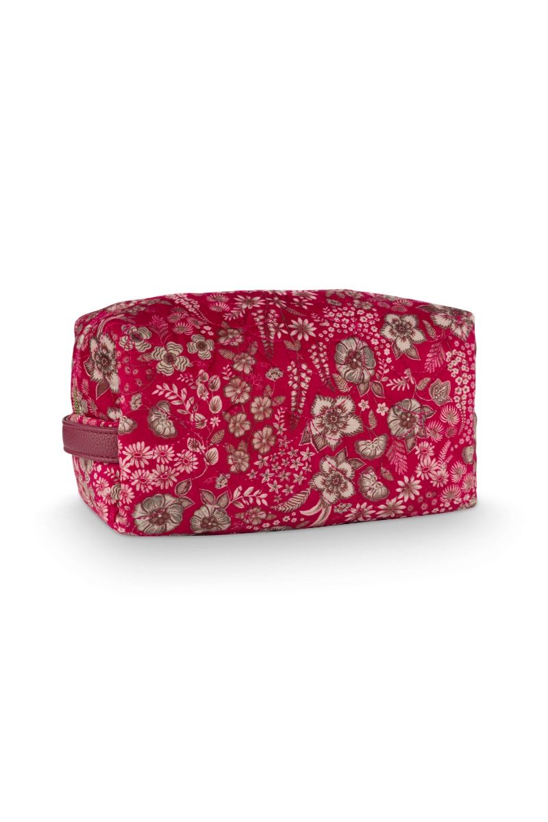 Necessaire Coco Mittelgroß Quilted Daisy Dreams Rot