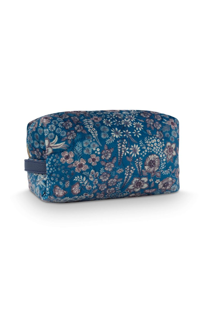 Necessaire Coco Mittelgroß Quilted Daisy Dreams Blau 