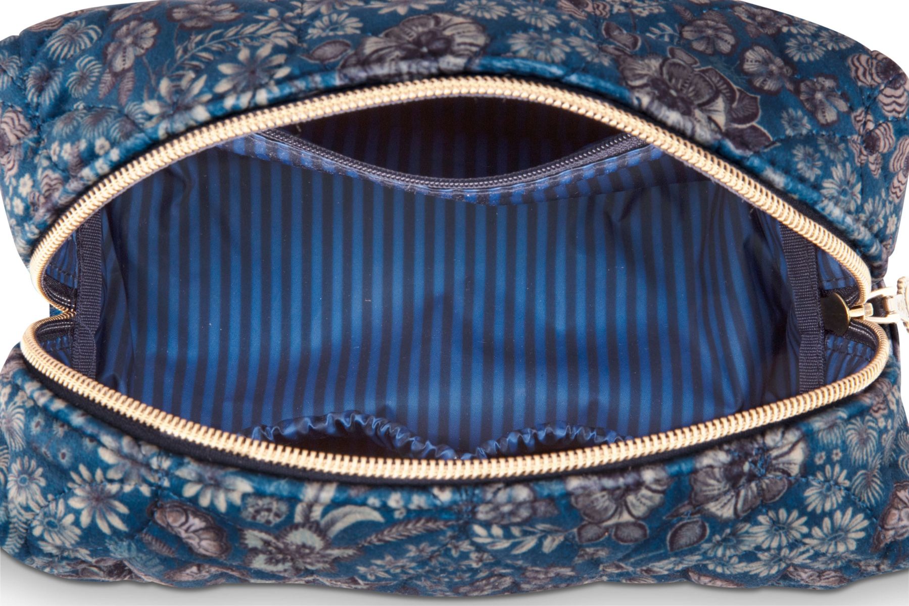 Necessaire Coco Mittelgroß Quilted Daisy Dreams Blau 