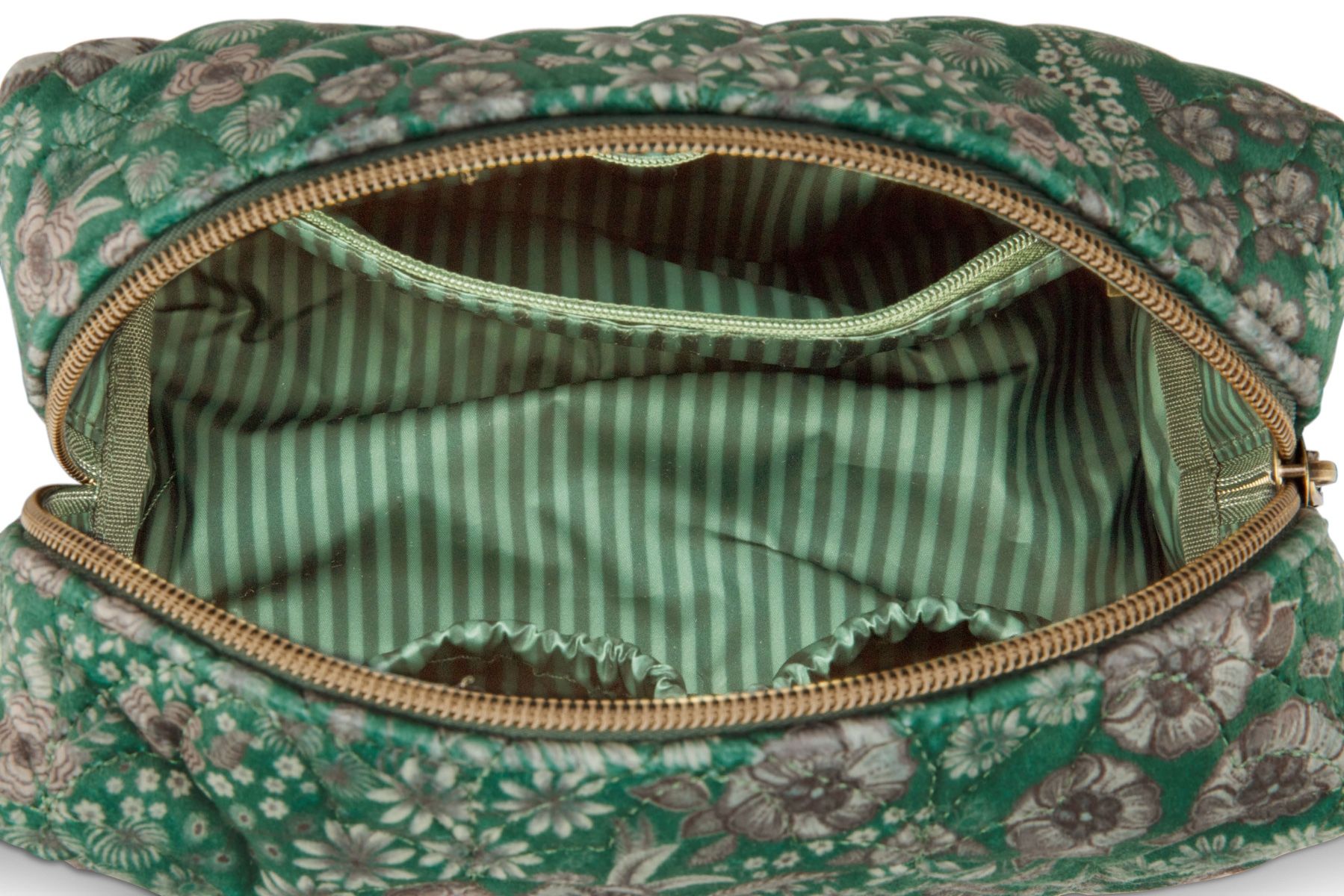 Necessaire Coco Mittelgroß Quilted Daisy Dreams Grün