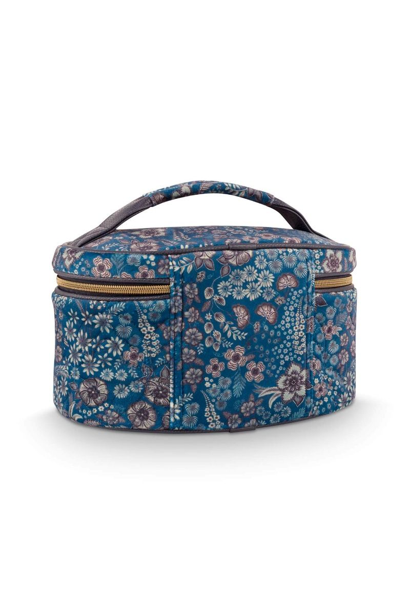 Beauty Case Cleo Quilted Daisy Dreams Blauw