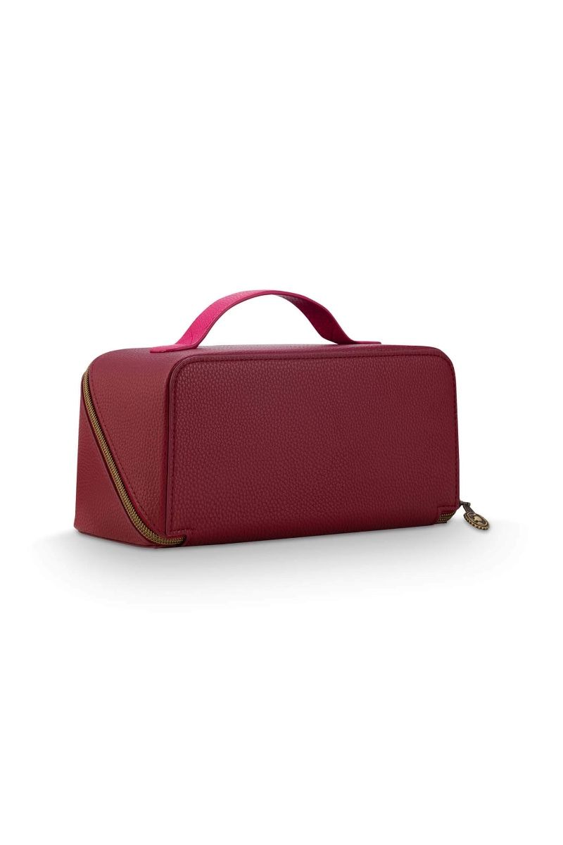 Necessaire Cyrille Mittelgroß Rot