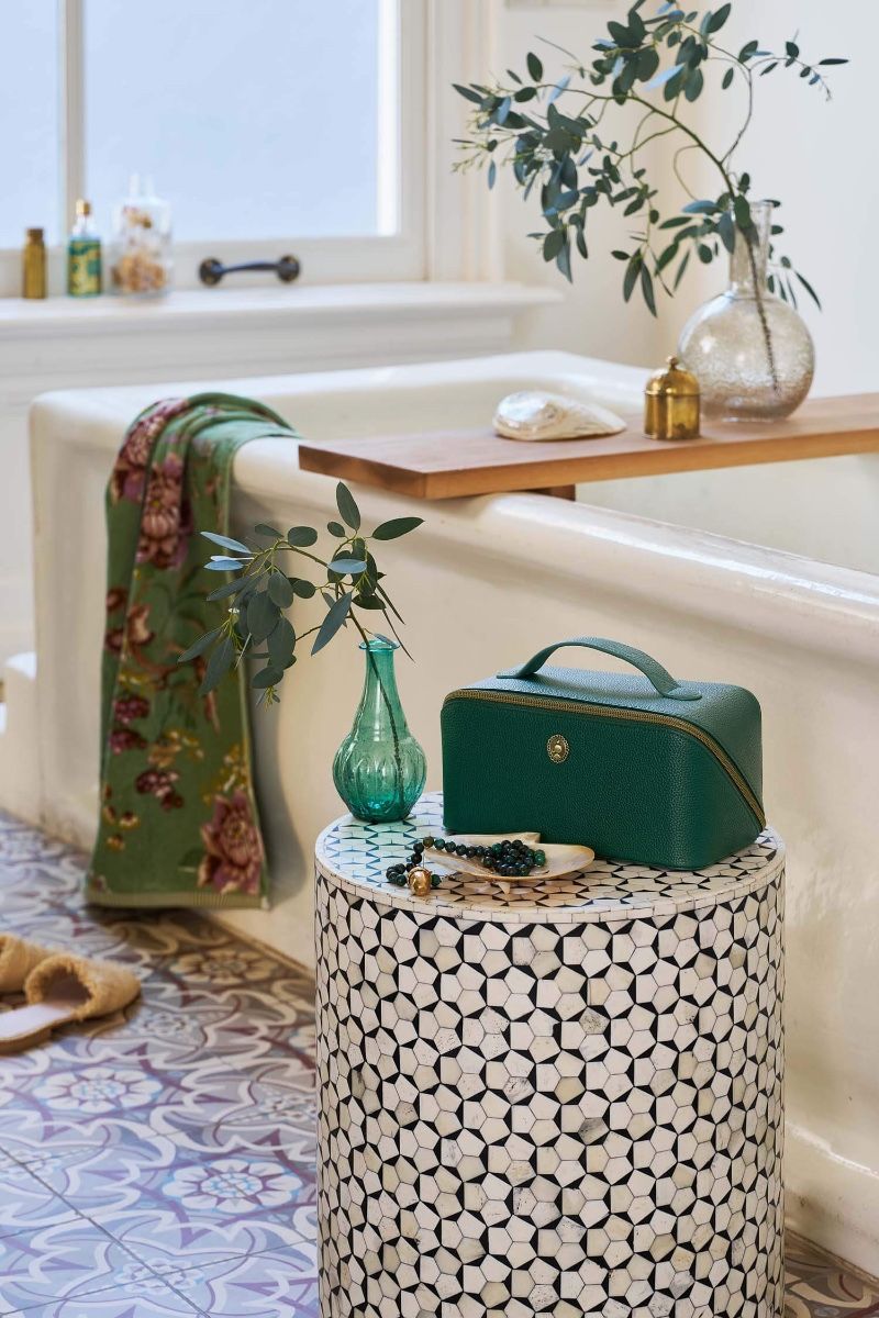 Necessaire Cyrille Mittelgroß Grün