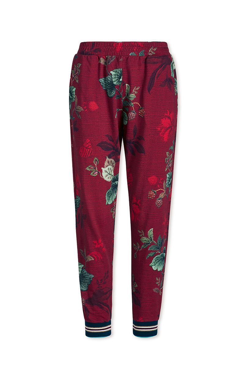 Homewear Set Flowers in Red
