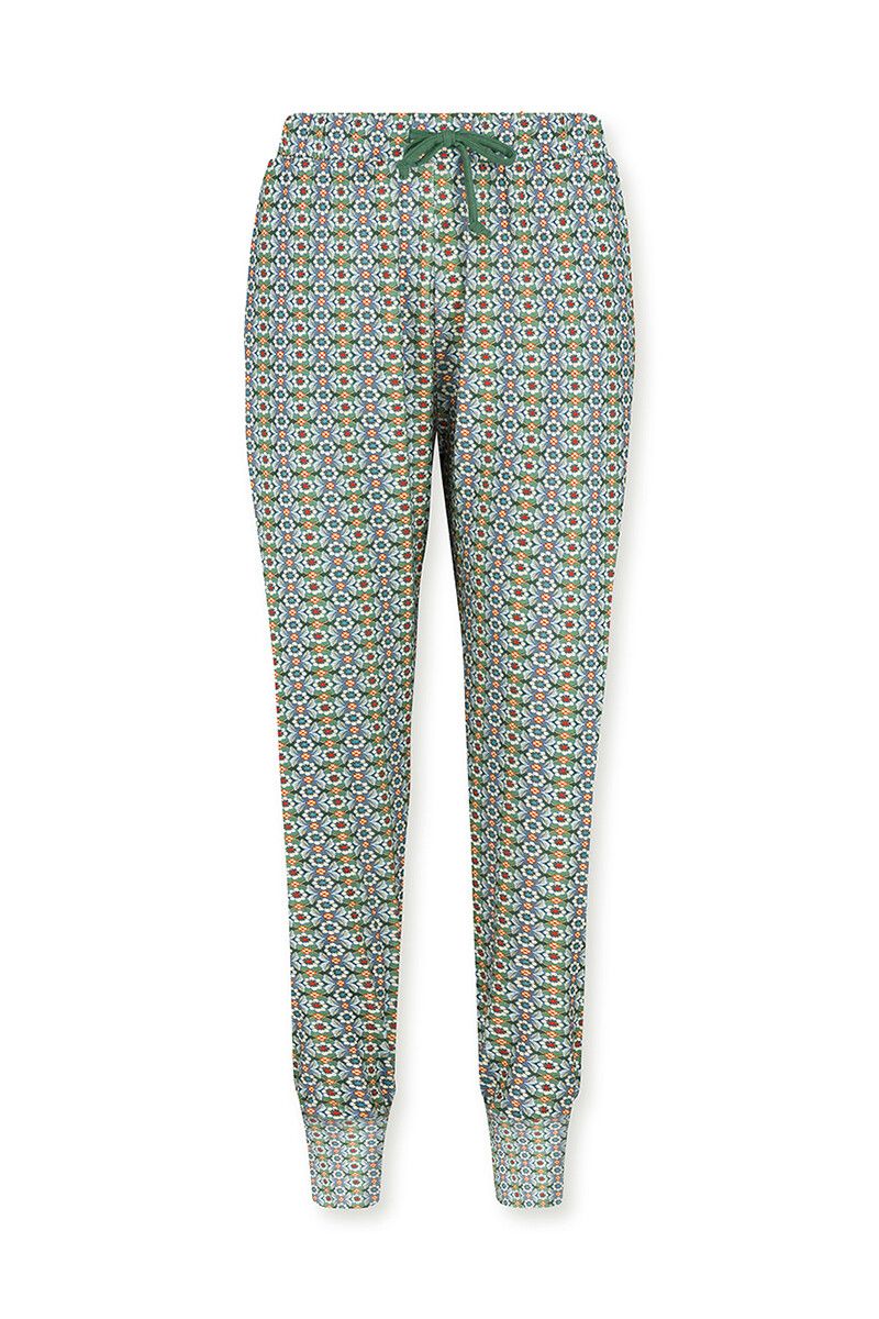 Trousers Long Star Flower Blue | Pip Studio