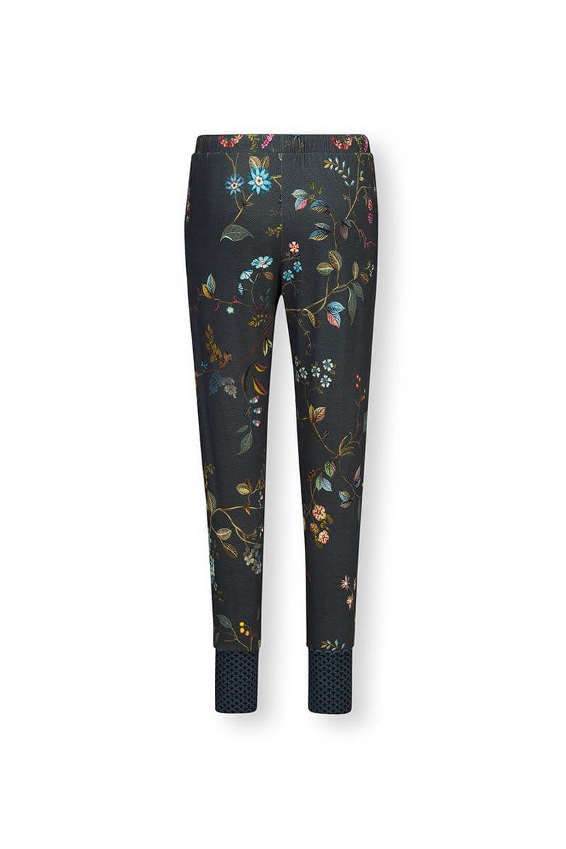 Lange Broek Kawai Flower Donkerblauw