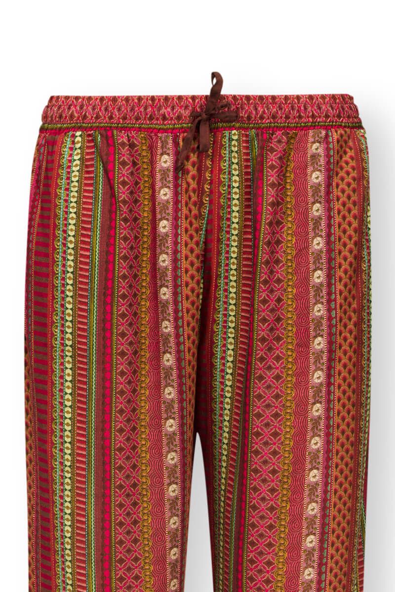 Trousers Long Ribbon Red/Pink