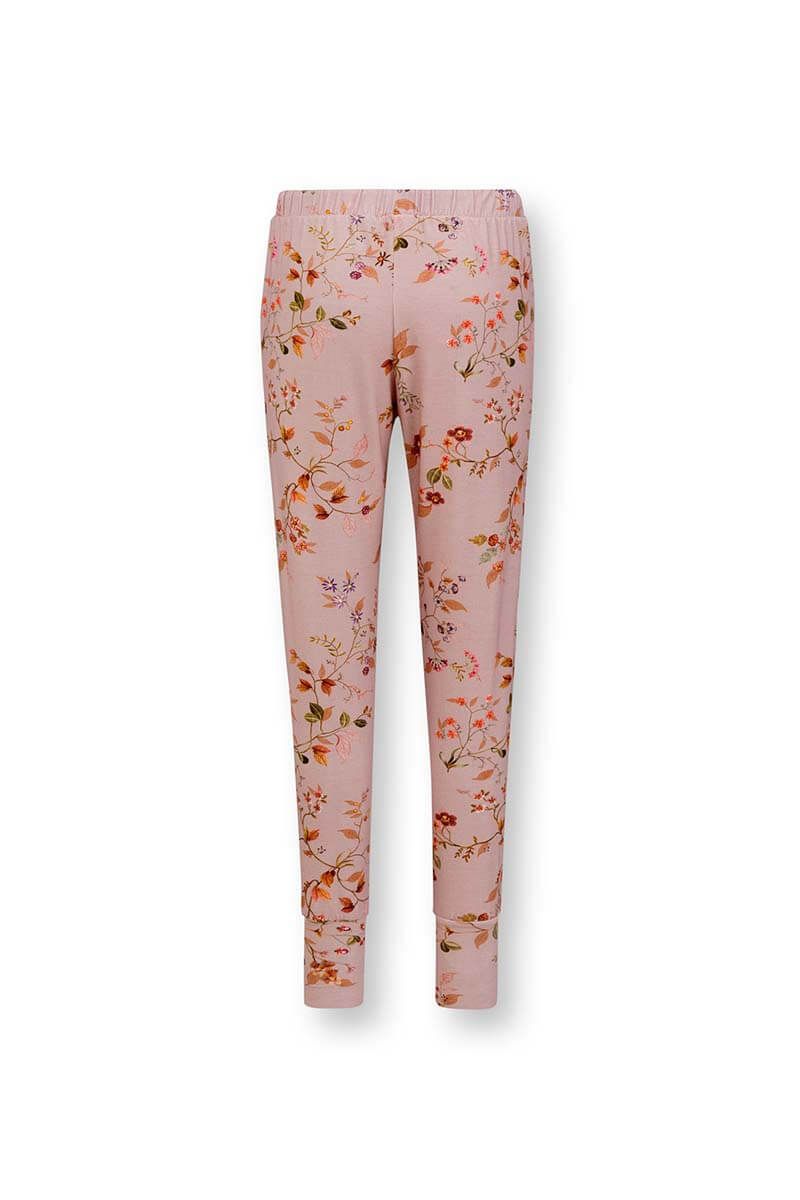 Trousers Long Kawai Flower Light Pink